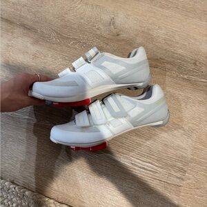 Women’s White Cycling Shoes - Peloton